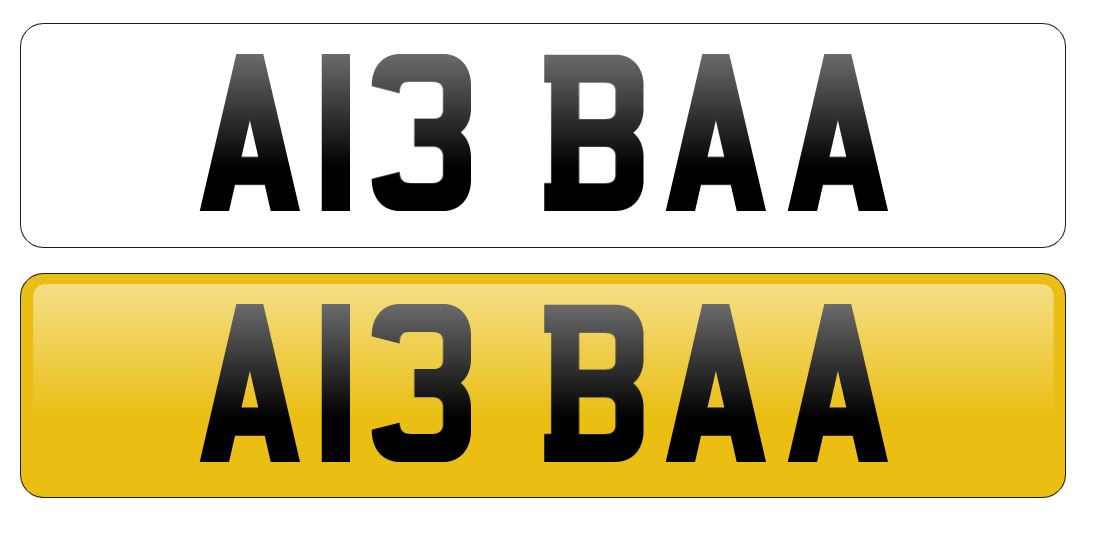 A13 BAA Registration on Retention Evoke Classics Classic Cars online Auction
