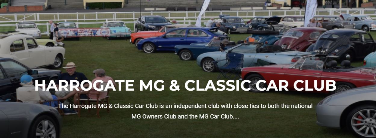 Harrogate MG Club Classic Show Evoke Classics classic cars online auction Events page